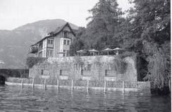 Rischs Bootshaus und Villa "Margaritha" in Vitznau